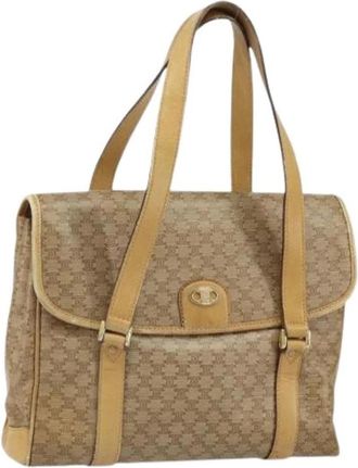 Celine Pre-owned Plastic Handbag - Dames - Vintage Handtas - Beige - ONE Size - Vintage