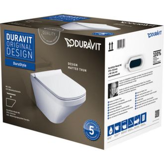 Duravit Duravit - Durastyle Set De Inodoro Suspendido, Enrasado, 370x540mm