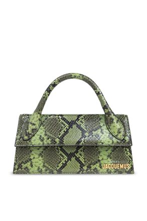 Jacquemus Le Chiquito Long Shoulder Bag, Womens, Green