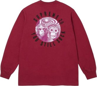 SUPREME FW26 You Still Sk L/S T-Shirt Cardinal SUP-FW26-006-CDL