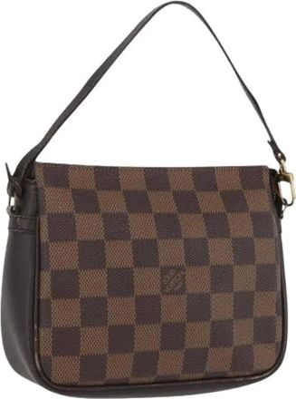 Louis Vuitton Pre-owned Mini Bags, female, Brown, Size: ONE SIZE Pre-owned Pouch