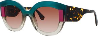 Face &agrave; Face Sunglasses Brown