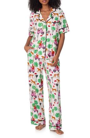 Room Service PJs Printed Pajamas in White/Print at Nordstrom, Size X-Large