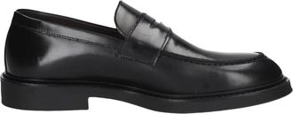 Exton 272 Loafer - Heren - Loafers - Zwart - 44 EU - Leer - Schoenen
