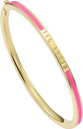 Ted Baker Rolo Classic Color Hinge Bracelet in Gold/pink at Nordstrom