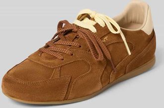 GANT Sneaker aus Leder mit Label-Detail Modell Sperly in Cognac, Gr&ouml;&szlig;e 39