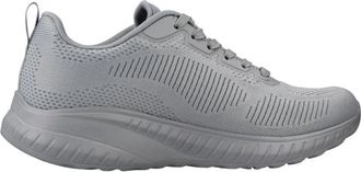 Skechers Chaos Face Off Sneakers - Dames - Sneakers - Grijs - 36 EU - Schoenen