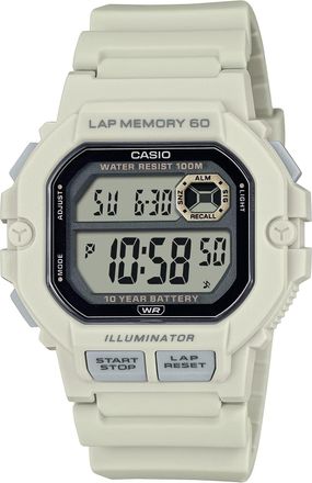 Casio Mens Beige Digital Sport Watch with Grey Dial - WS-1400H-8AVCF