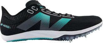 New Balance Mens Fuelcell Md500 V9 Shoe In Black/cyber Jade/graphite