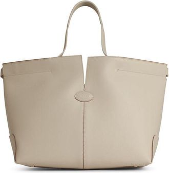 Tod's Di Bag Ivory Leather Bag