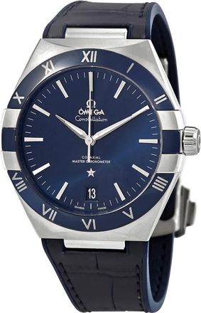 Omega Constellation Automatic Chronometer Blue Dial Mens Watch 131.33.41.21.03.001