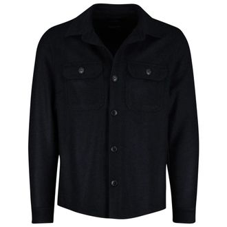 Cavallaro Heren, Overhemden, Blauw, Maat: XL Wol