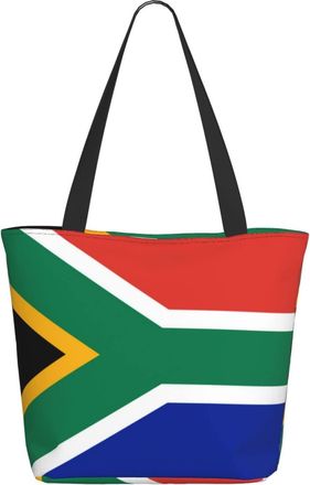 AOOEDM South Africa Flag Ladies Shopping Bag 13x11x7in.The Perfect ValentineS Day Gift.It Is The Best ValentineS Day Gift For Mom, Daughter, Wife,Etc