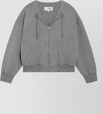 Maison Margiela cotton zip sweatshirt