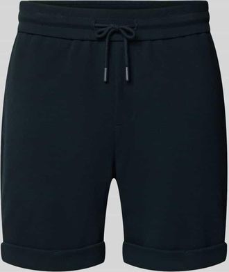 Only & Sons Regular Fit Shorts mit Viskose-Anteil Modell NEWKODYL in Dunkelblau, Gr&ouml;&szlig;e XXL
