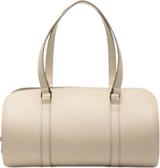 Louis Vuitton Pre-owned Handbags, female, White, Size: ONE SIZE Pre-owned Leather Handbag