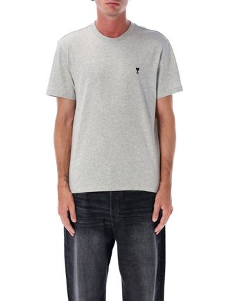 Ami White Cotton Ami De Coeur T-Shirt