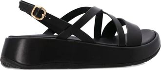 FitFlop Sandalen met meerdere bandjes - ALL BLACK