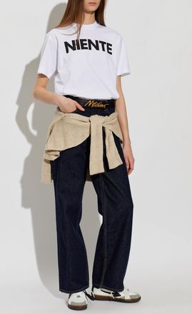 Moschino T-shirt With Print, Womens, White