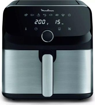 Moulinex Freidora De Aire De Acero Inoxidable De 7,5 L Y 2020 W - Ez855d20 - Moulinex