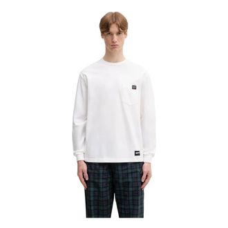 Neighborhood Classic Crewneck LS - - Tops - Uomo - Bianco - L