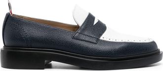 Thom Browne classic lightweight penny loafers - women - Leather - 36 - Blue