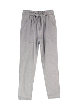 Isabel Marant Etoile Grey Wash Tie Waist Jeans Size S