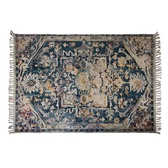 Novità Home Nabeul - blue gray tone rug