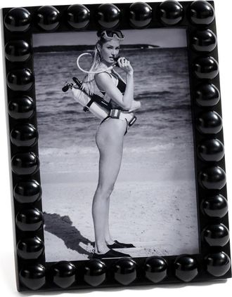Zodax Vienna Ball Resin Photo Frame in Black at Nordstrom Rack
