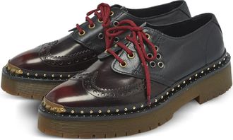 Burberry Brogues Bissett con suola rialzata - Nero