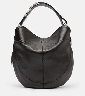 Christophe Lemaire Quiver Clip Medium leather shoulder bag