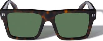 Off-white Occhiali da sole Lawton bianco sporco