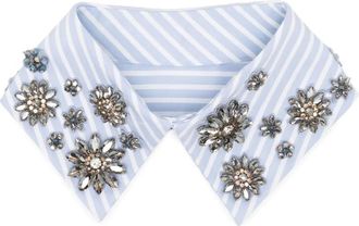 Dice Kayek Colletto con strass - Blu