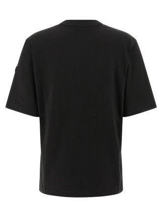 Moncler Cotton Crewneck T-Shirt - Black