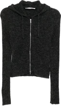 Our Legacy Cardigan con cappuccio - Grigio