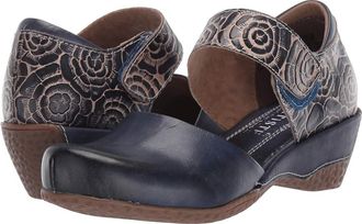L'Artiste by Spring Step Gloss-Pansy Womens Shoes Navy : EU 36 (US Womens 5.5-6) M, Leather