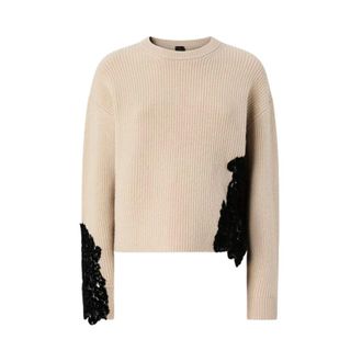 Pinko Pinko, Dames, Truien, Beige, Maat: M