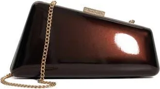 Dune London Balancing Frame Clutch in Brown at Nordstrom Rack