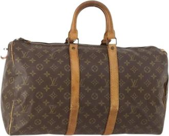 Louis Vuitton Pre-owned Weekend Bags, female, Brown, Size: ONE SIZE Pre-owned Boston Bag