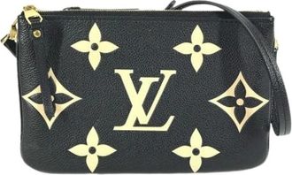 Louis Vuitton Pre-owned Cross Body Bags, female, Black, Size: ONE SIZE Pre-owned Vintage Canvas Crossbody Bag