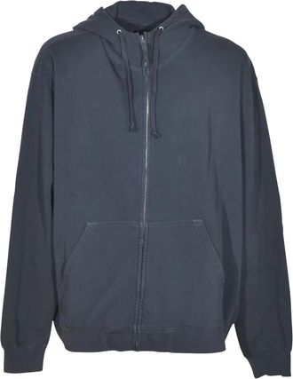 Maison Margiela Sweaters - Heren - Vesten met rits - Grijs - S - Hoodies & sweatvesten
