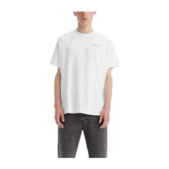 Levi's T-Shirts, male, White, Size: XL Relaxed T-Shirt