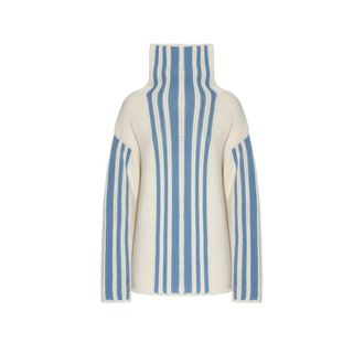 Malo Collo Alto Riga Inta - female - Malo - Turtlenecks - Blue - 2XS - Knitwear