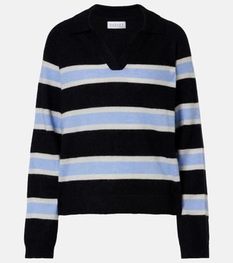 Velvet Everlake striped polo sweater