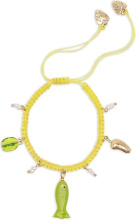 Alemais bijoux charm bracelet - Yellow