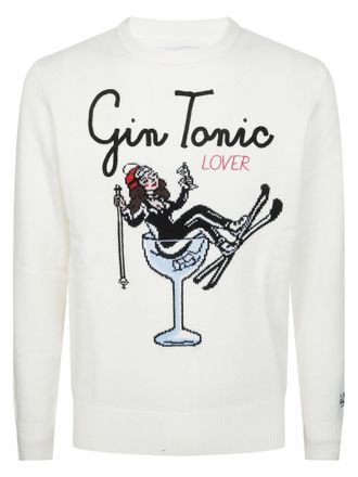 MC2 Saint Barth Heron Gin Tonic Lover Graphic Knit Sweater