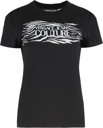 Versace Jeans Couture Mujer, Camisetas, Negro, Talla: S