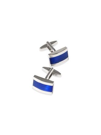 Paul Fredrick Semi Precious Stone Cufflink in Blue at Nordstrom