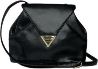 Givenchy Pre-owned Cross Body Bag - Dames - Vintage Schoudertas - Zwart - ONE Size - Leer - Vintage