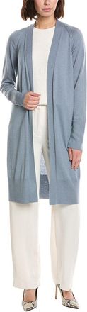 Lafayette 148 New York Open Front Cashmere & Silk-Blend Cardigan